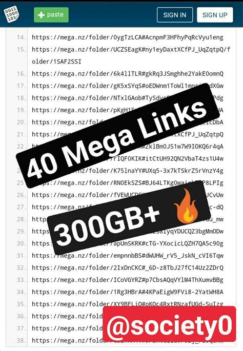 mega nz links|Post mega links